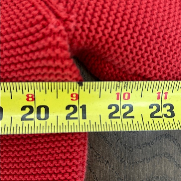 COS Red Crew Neck Sweater size Large - Picture 5 of 6